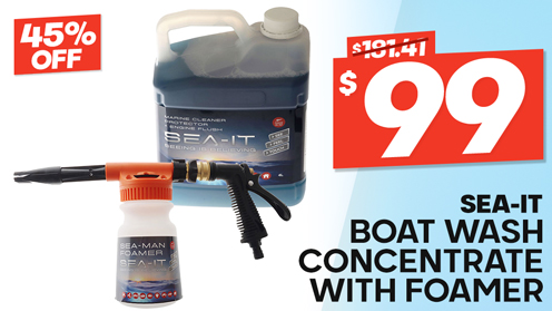 SEA-IT Engine Flush and Boat Wash Concentrate with Foamer 4L