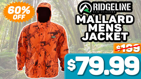 Ridgeline Mallard Mens Jacket Blaze Camo