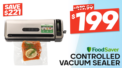 FoodSaver VS7850 Controlled Vacuum Sealer