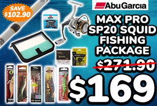 Abu Garcia Max PRO SP20 Squid Fishing Package 7ft 8in 1-3kg 2pc
