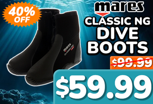 Mares Classic NG Dive Boots 5mm