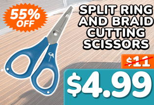 Daiwa Split Ring and Braid Cutting Scissors