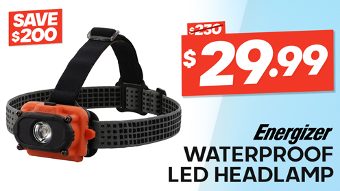 Energizer ATEX Waterproof Shockproof LED Headlamp