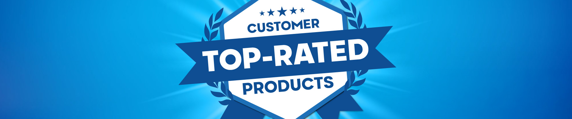 Customer Top-Rated Products Banner