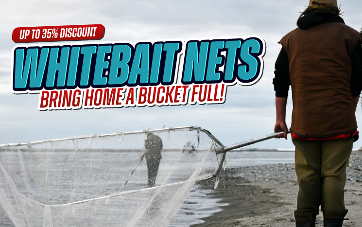 Whitebait Nets Banner