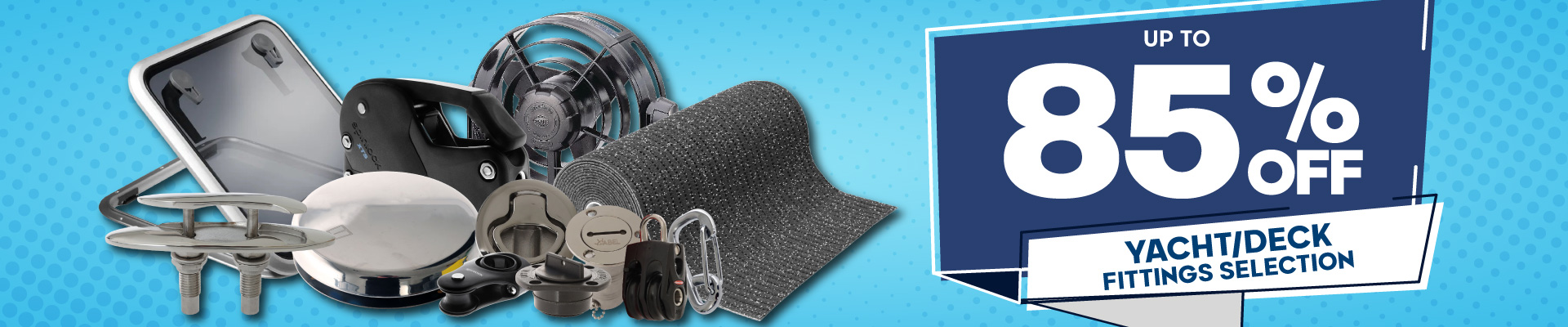 Yacht and Deck Fittings Selection Banner